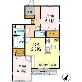 ラピスラズリ【1階】の間取り
