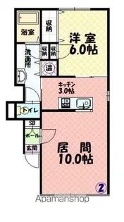 AIRY【1階】の間取り