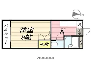 第7磯部コーポ【302号室】の間取り