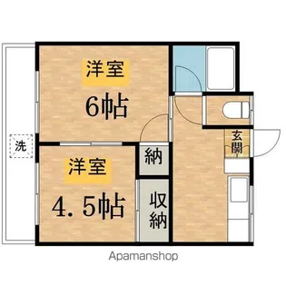 伊藤ビル【202号室】の間取り