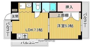 Mプラザ大住参番館【5階】の間取り