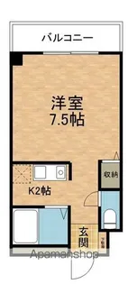 ラヴィアンローズ【2階】の間取り