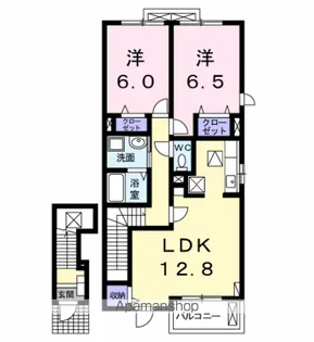 プラシード・カーサ Ⅰ【2階】の間取り