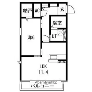 シャルージュ【2階】の間取り