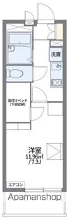 レオパレスロワイヤルステージ【2階】の間取り