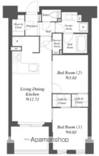 プライマル練馬豊島園【3階】の間取り