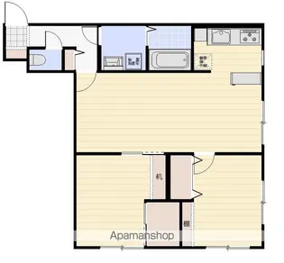 レイクサイド大島【105号室】の間取り