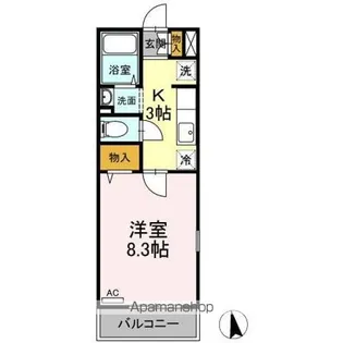 カーサ21【3階】の間取り