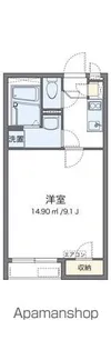 クレイノ愛琴【102号室】の間取り
