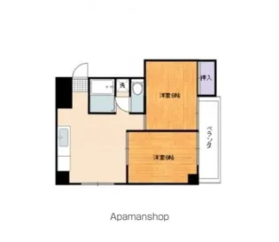 和田ビル【303号室号室】の間取り