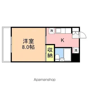 メゾン・ド・コリン【2階】の間取り