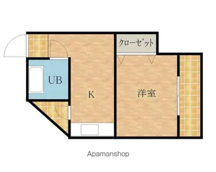マキシマレジデンス伊藤【410号室】の間取り