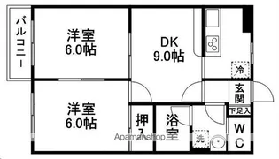 スプリングコートⅢ【2階】の間取り