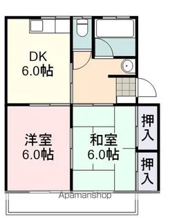 ハイコーポなみき【304号室】の間取り
