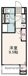 レジみん春日【1階】の間取り