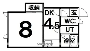 ハイムかん田【2階】の間取り