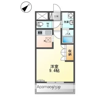 リヴェール【1階】の間取り