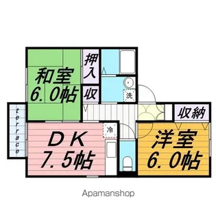 北総GRACE【1階】の間取り