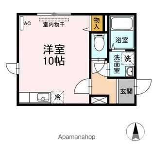 CASA33区【2階】の間取り