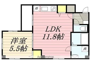ルクロ要町【503号室】の間取り