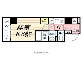 S−FORT鶴見中央【10階】の間取り