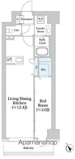 NーFLATS横浜関内Ⅱ【3階】の間取り