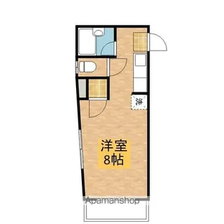 グランディオーズ宇宿【310号室】の間取り