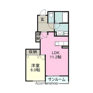 ジェントリー【1階】の間取り