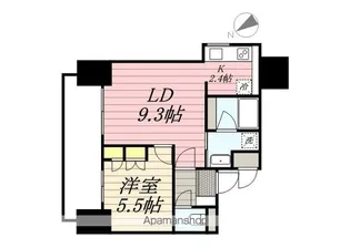 RJRプレシア新宮中央駅前【13階】の間取り