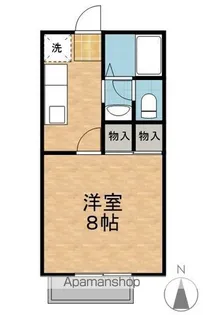 サンガーデン上松A棟【2階】の間取り