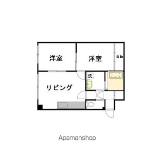 クラウディア厚別B【403号室】の間取り