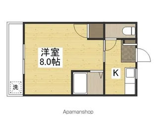 ラ・パルテール豊浜Ⅱ【307号室】の間取り