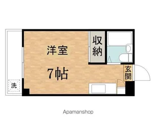 フラット連光寺B【101号室】の間取り