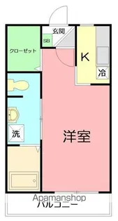 NOBLE.V.BONAP’ARC【1階】の間取り