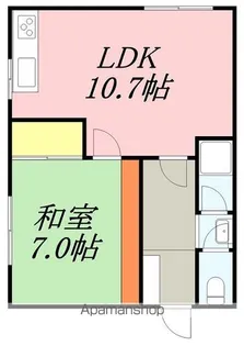 ジョイナス宮前Ⅲ【101号室】の間取り