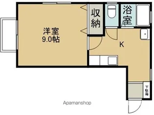 メイプル幸Ⅲ【1階】の間取り