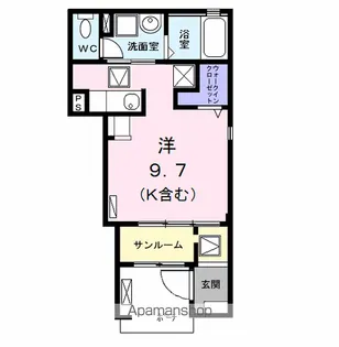 ネオ グレイスⅡ【1階】の間取り