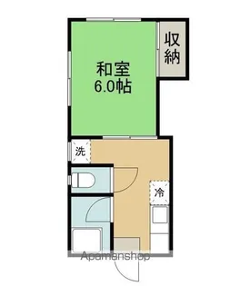 ナカエハウス【202号室】の間取り