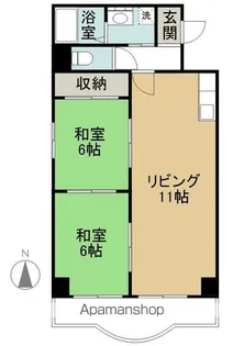 新舞子ビル【301号室】の間取り