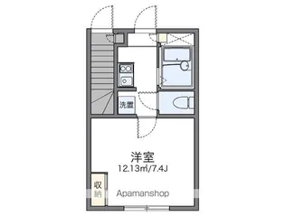 レオネクストまるはち【1階】の間取り