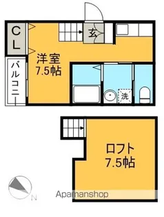 ESTⅠ【2階】の間取り