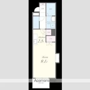 HIRO尾頭橋【5階】の間取り