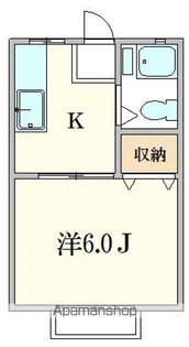 サンハイツ【2階】の間取り