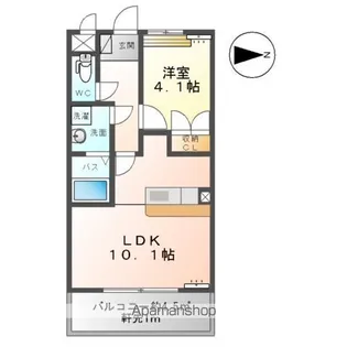 メゾン・ティアラ【103号室】の間取り