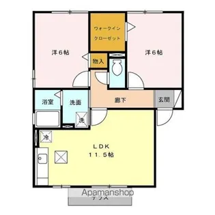 EK・ホーム【1階】の間取り