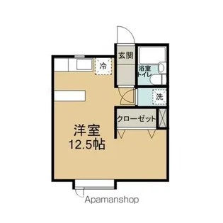 GEORGE Ⅴ【205号室】の間取り