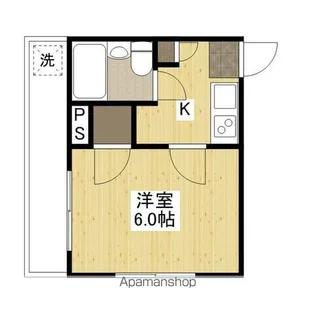ホワイトパレス長束【4階】の間取り