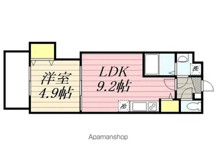 金太郎ヒルズ255【6階】の間取り