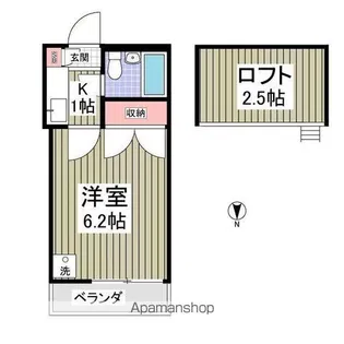 ビオラ【2階】の間取り