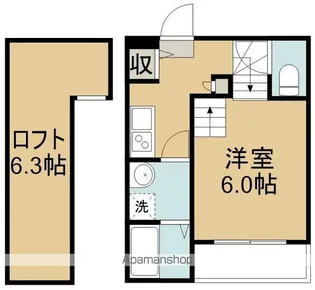 ALIVILA【2階】の間取り